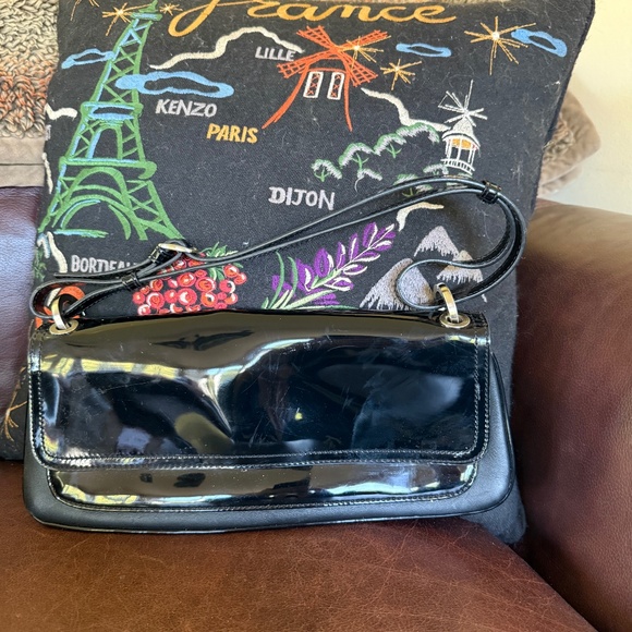 Ann Taylor Patent Shoulder Bag - Picture 1 of 2